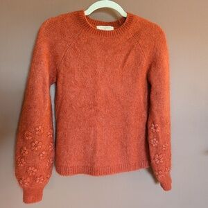 Sezane Mélanie Jumper Rust - Size XXS